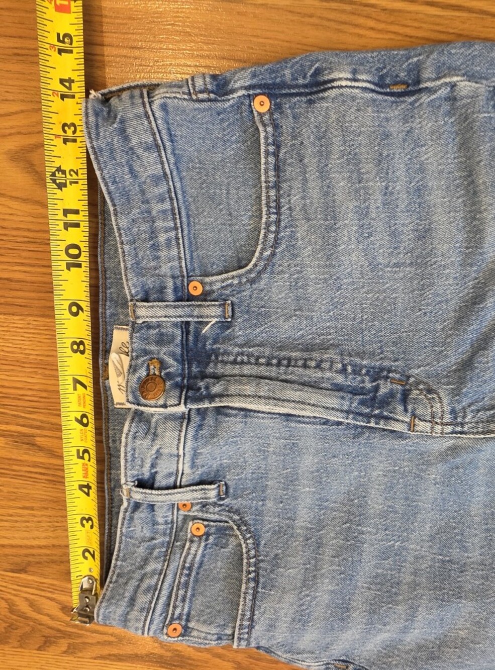 Madewell The Perfect Vintage Jean Women's Size 28 High Rise Frayed Raw Jeans - Picture 7 of 13